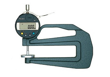 0-12mm Đồng hồ đo độ dày Teclock PF-11