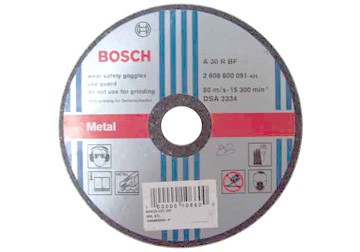 125 x 3 x 22.2mm Đá cắt sắt Bosch 2608600270