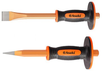 16mm x 300mm Đục sắt mũi dẹp Asaki AK-9642