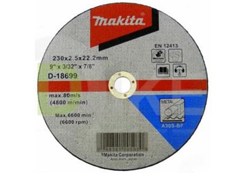 230 x 2.5 x 22.2mm Đá cắt Makita D-18699