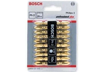 Bộ mũi vặn vít 10 cây Bosch 2608521042