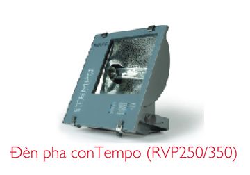 250W Đèn pha cao áp bất đối xứng RVP350 HPI-TP bao gồm bóng