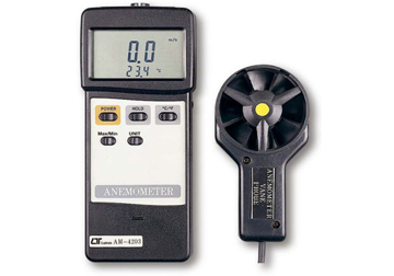 Máy đo tốc độ gió/nhiệt độ điện tử Lutron AM-4203