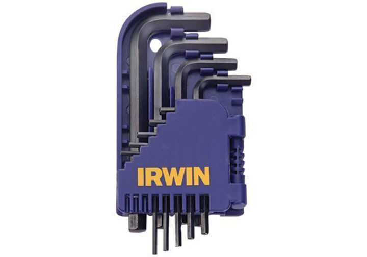 1.5-10mm Bộ lục giác đầu bằng ngắn 10 chi tiết Irwin 9097000
