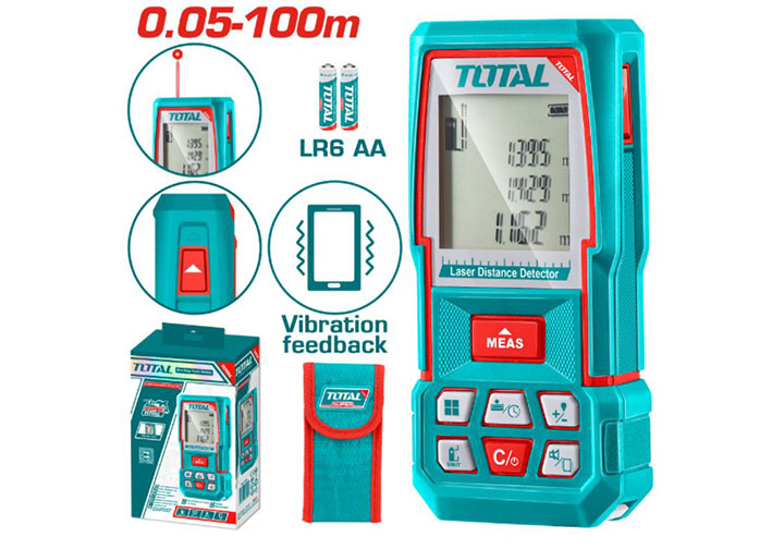 100m Máy đo khoảng cách tia laser Total TMT51036