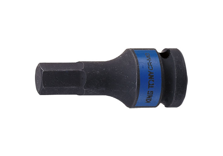 13mm Đầu tuýp lục giác đen 1/2" (dài 60mm) Kingtony 405513M