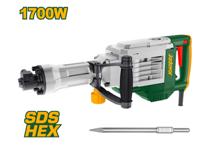 1700W Máy đục bê tông Jadever JDDB1D90