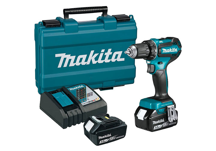 18V Máy khoan vặn vít và dùng pin Makita DDF485SFE