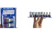 1/2" Bộ đầu tuýp hệ mét 8 chi tiết Kingtony 4510MR