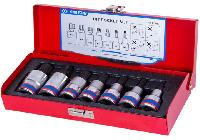 1/2" Bộ đầu tuýp lục giác sao 7 chi tiết Kingtony 4117PR