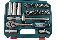 1/2" Bộ khẩu 20 chi tiết Total THT121201