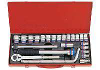 1/2" bộ tuýp 24 chi tiết hệ mét Kingtony 4033MR