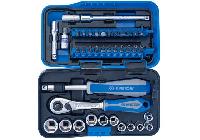1/4" Bộ tuýp 39 chi tiết Kingtony 2539MR-AM