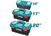 Bộ 3 thùng đựng đồ nghề khóa nhựa Total TPBXK0031