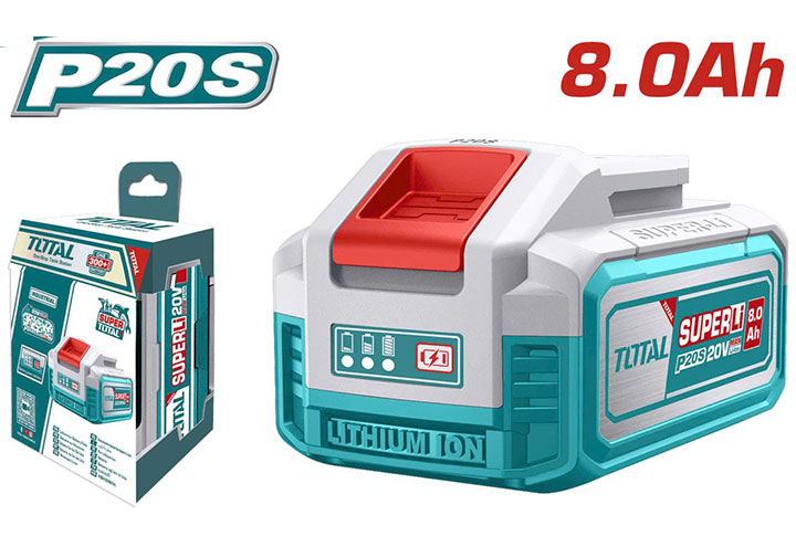 20V/8.0Ah Pin Lithium-ion (P20S) Total TFBLI2108