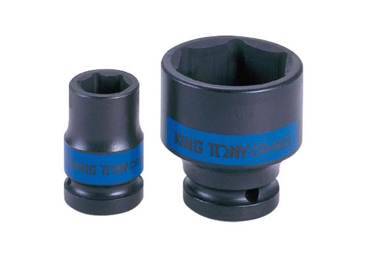 29mm Đầu tuýp đen 6 cạnh (dài 44mm) 1/2" Kingtony 453529M