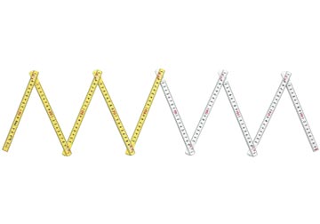 2m Thước lá gấp Shinwa 78833