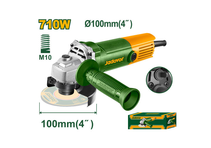 4" Máy mài góc công tắc đuôi 710W Jadever JDAG35712