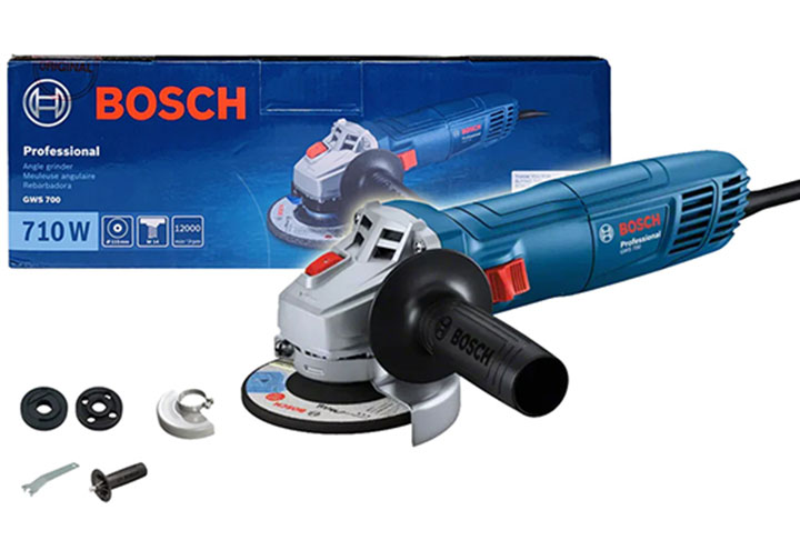 4" Máy mài góc công tắc trượt 710W Bosch GWS700 (GWS 700)