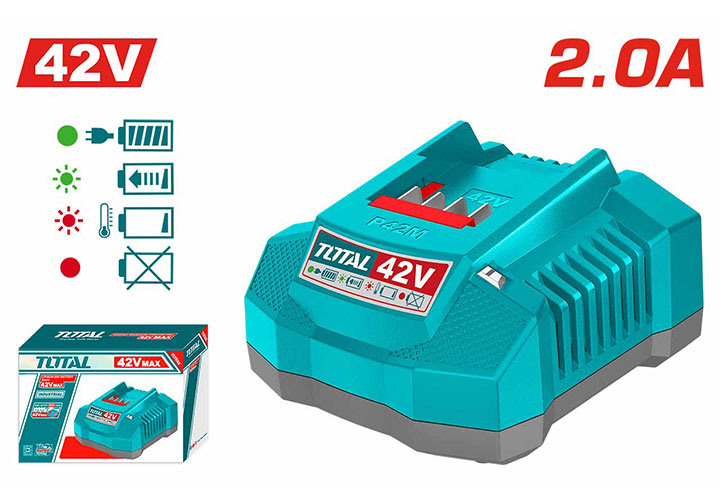 42V Đế sạc pin P42M Total TFCLI42021 42V Đế sạc pin P42M Total TFCLI42021