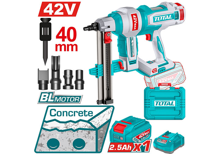 42V Máy bắn đinh đa năng dùng pin P42M Total TCNLI420602