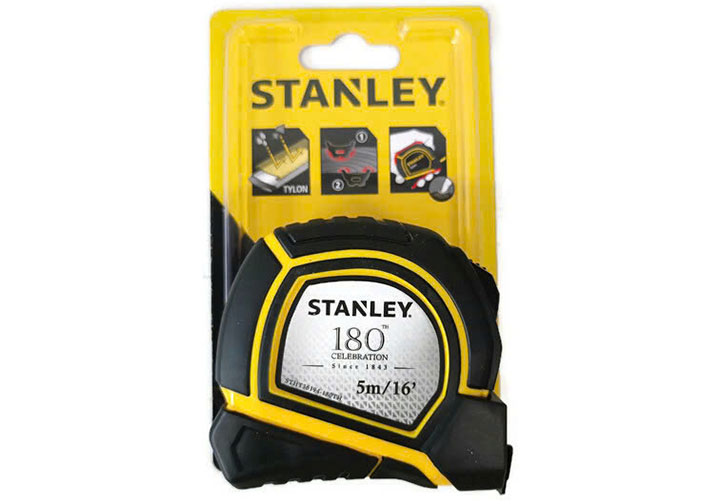 5mx19mm Thước cuộn thép (hệ mét và inch - rộng 19mm) Stanley STHT36194-180TH