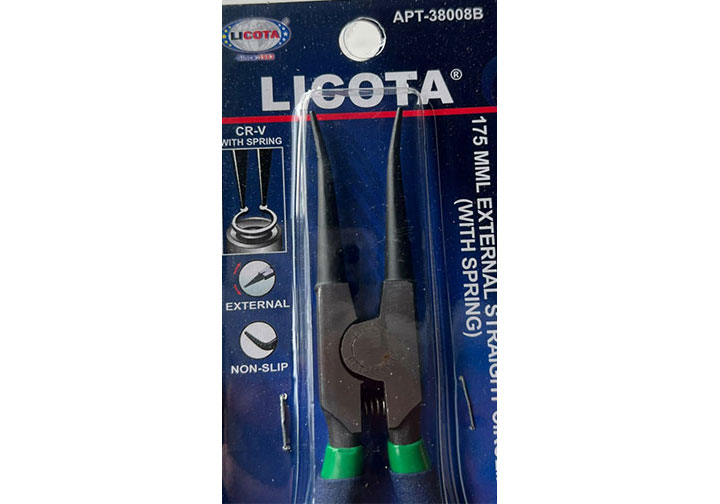 7" Kìm mở phe ngoài mũi thẳng Licota APT-38008B