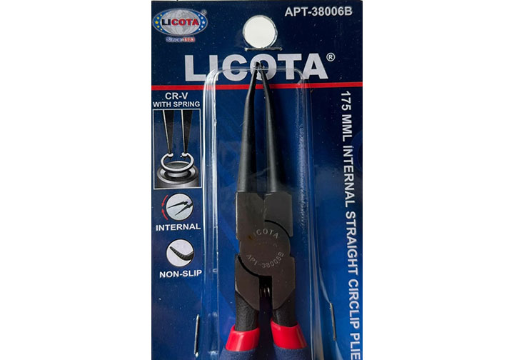 7" Kìm mở phe trong mũi thẳng Licota APT-38006B