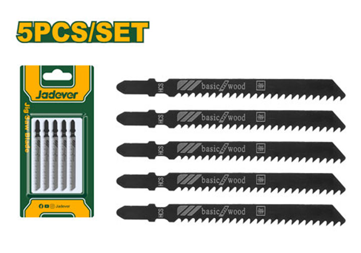 Bộ lưỡi cưa lọng (cưa gỗ) 5 chi tiết Jadever JDJB111C