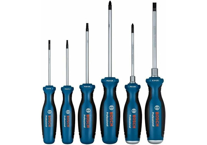 Bộ tuốc nơ 6 chi tiết Bosch 1600A02CV3